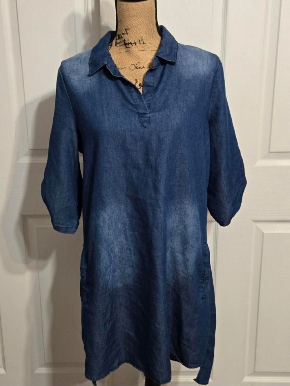Robert Louis Blue Label Cotton Blend Top